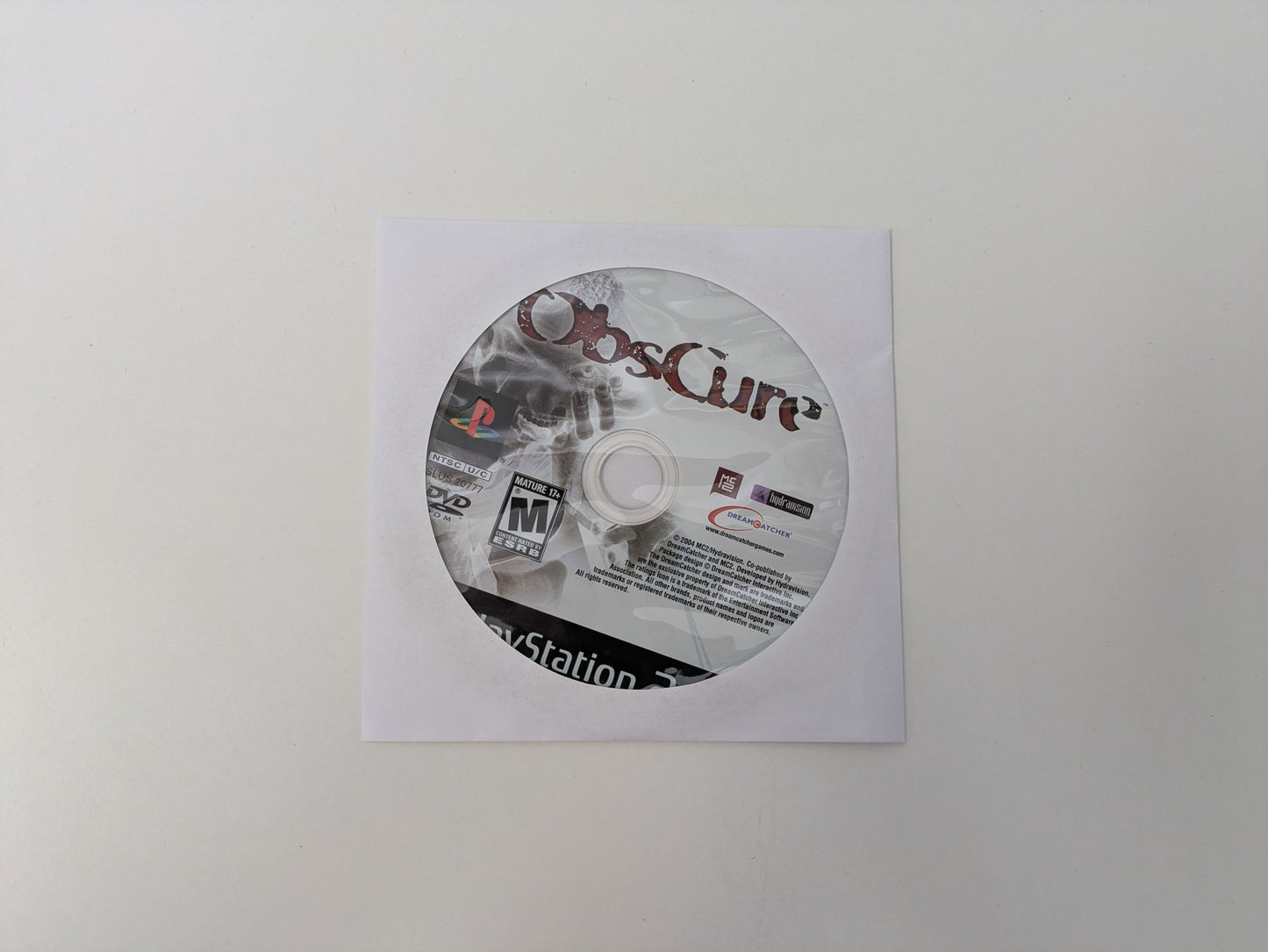 Obscure - PS2 - LOOSE - USED