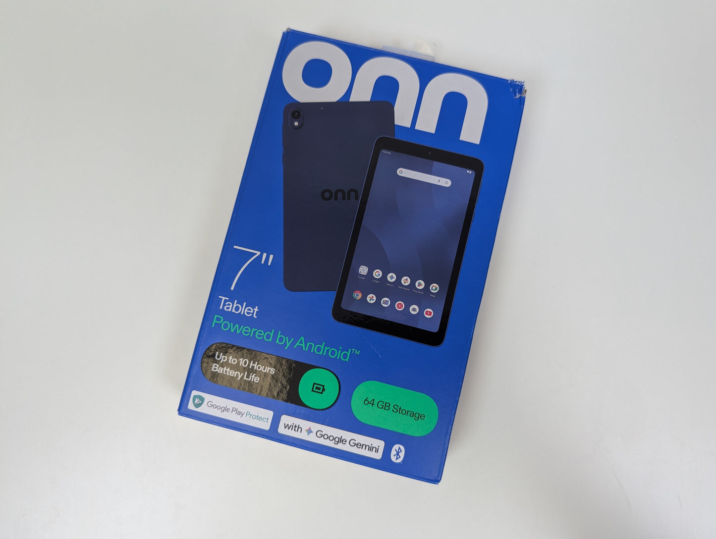 Onn. 7" Core Tablet (2026) - 64GB - Navy Blue - USED