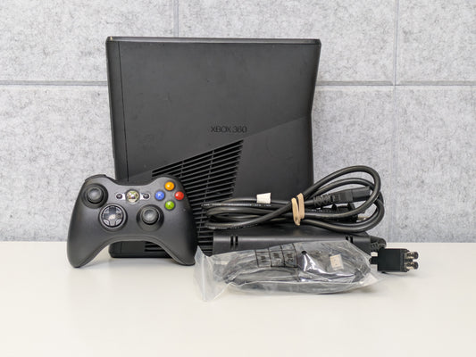 Microsoft Xbox 360 S (w/ accessories) - Black - 4GB - USED