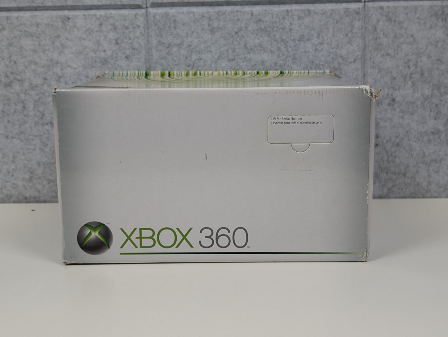 Microsoft Xbox 360 (BLADES DASH) IN BOX - NO HARD DRIVE - White - USED