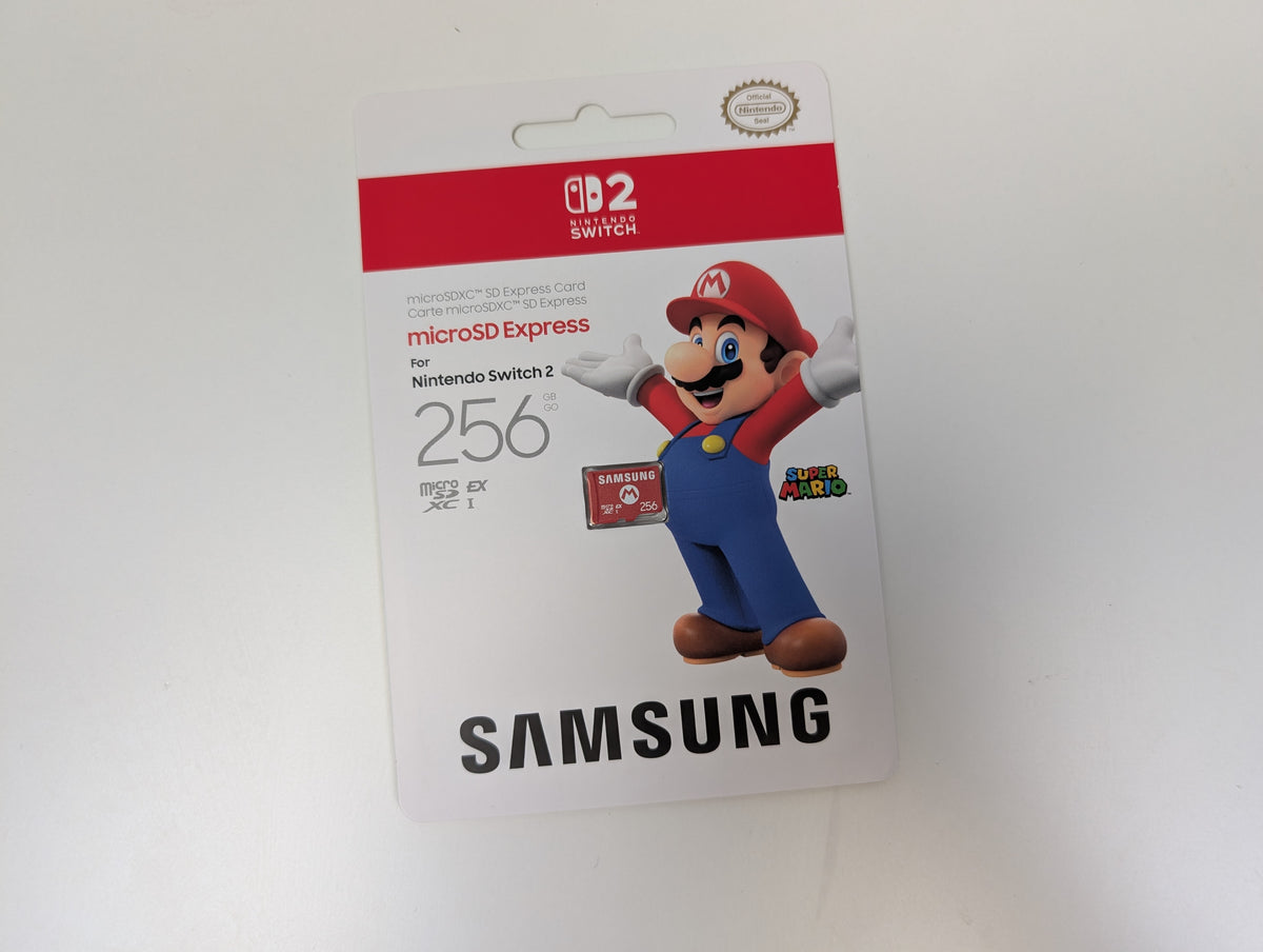 **LINK**256GB Samsung microSD Express Card for Nintendo Switch 2 - BRAND NEW, SEALED