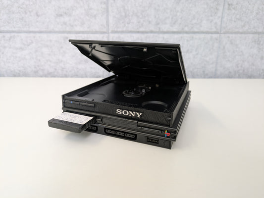 CUSTOM Sony PlayStation 2 PS2 Slim Mini - Modded with Free McBoot - Console and Memory Card ONLY - AS-IS
