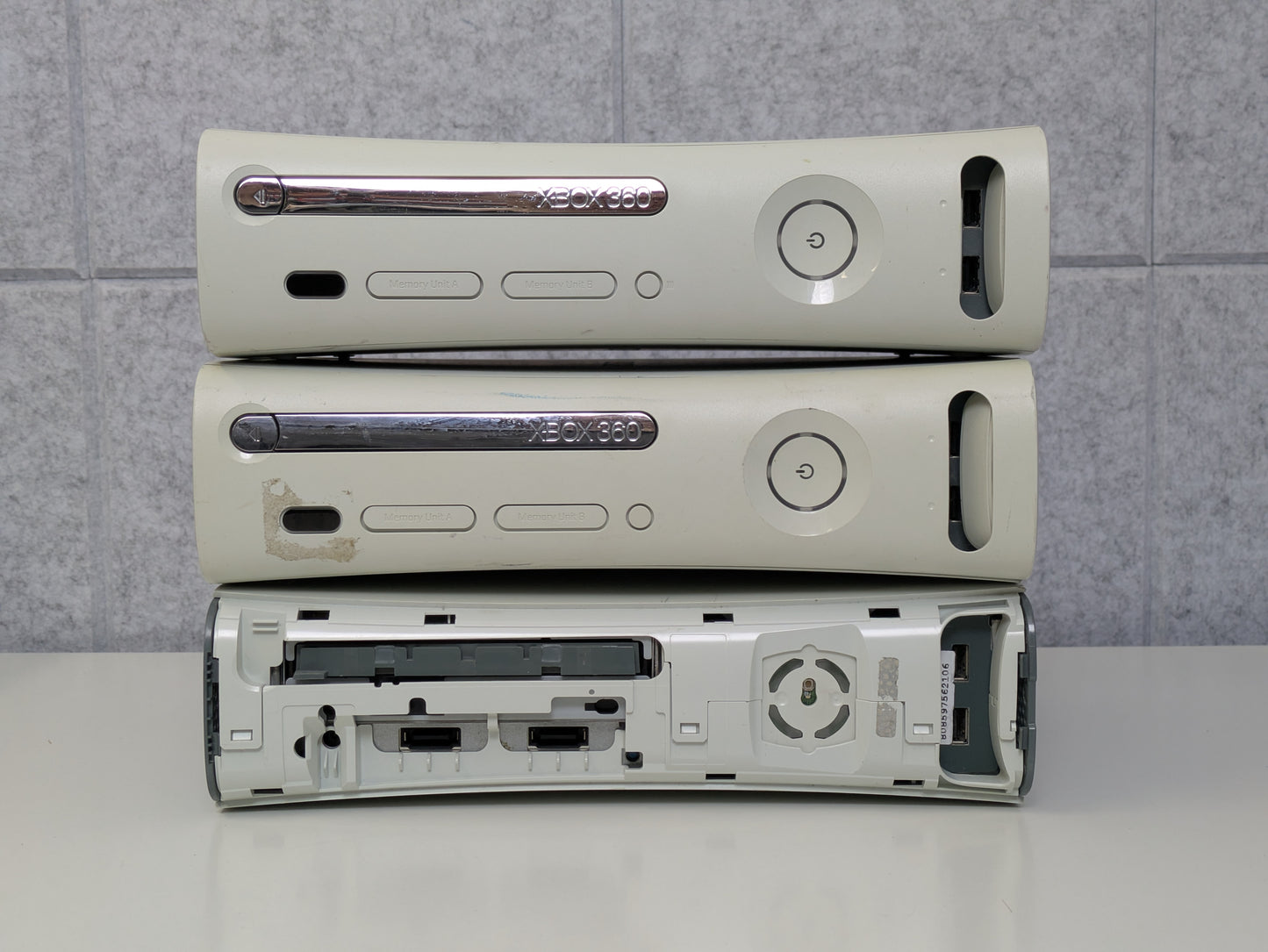 Microsoft Xbox 360 RROD consoles - Lot of 3 - AS-IS