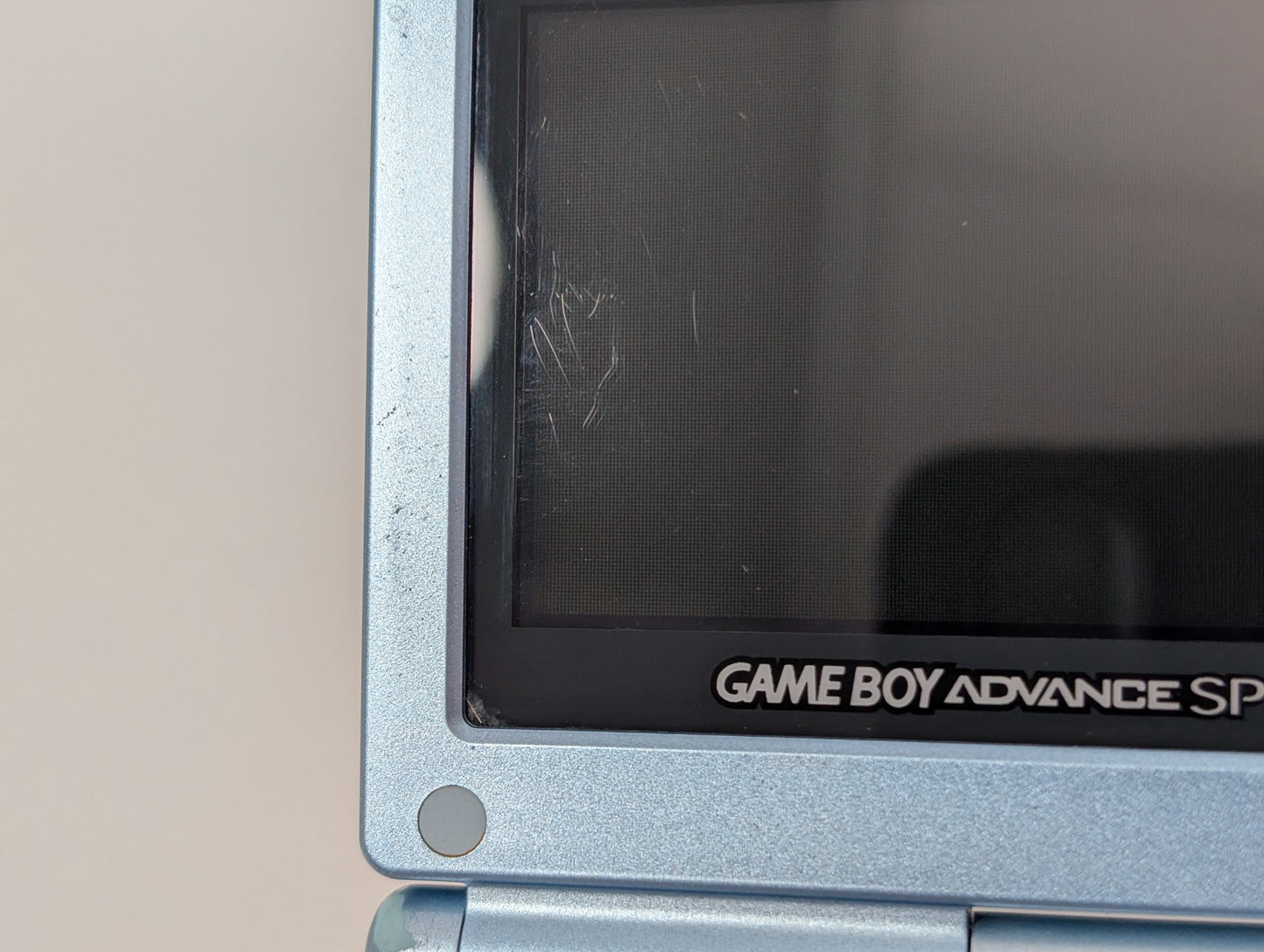 Nintendo GameBoy Advance SP AGS-101 (w/ accessories) - Pearl Blue - USED