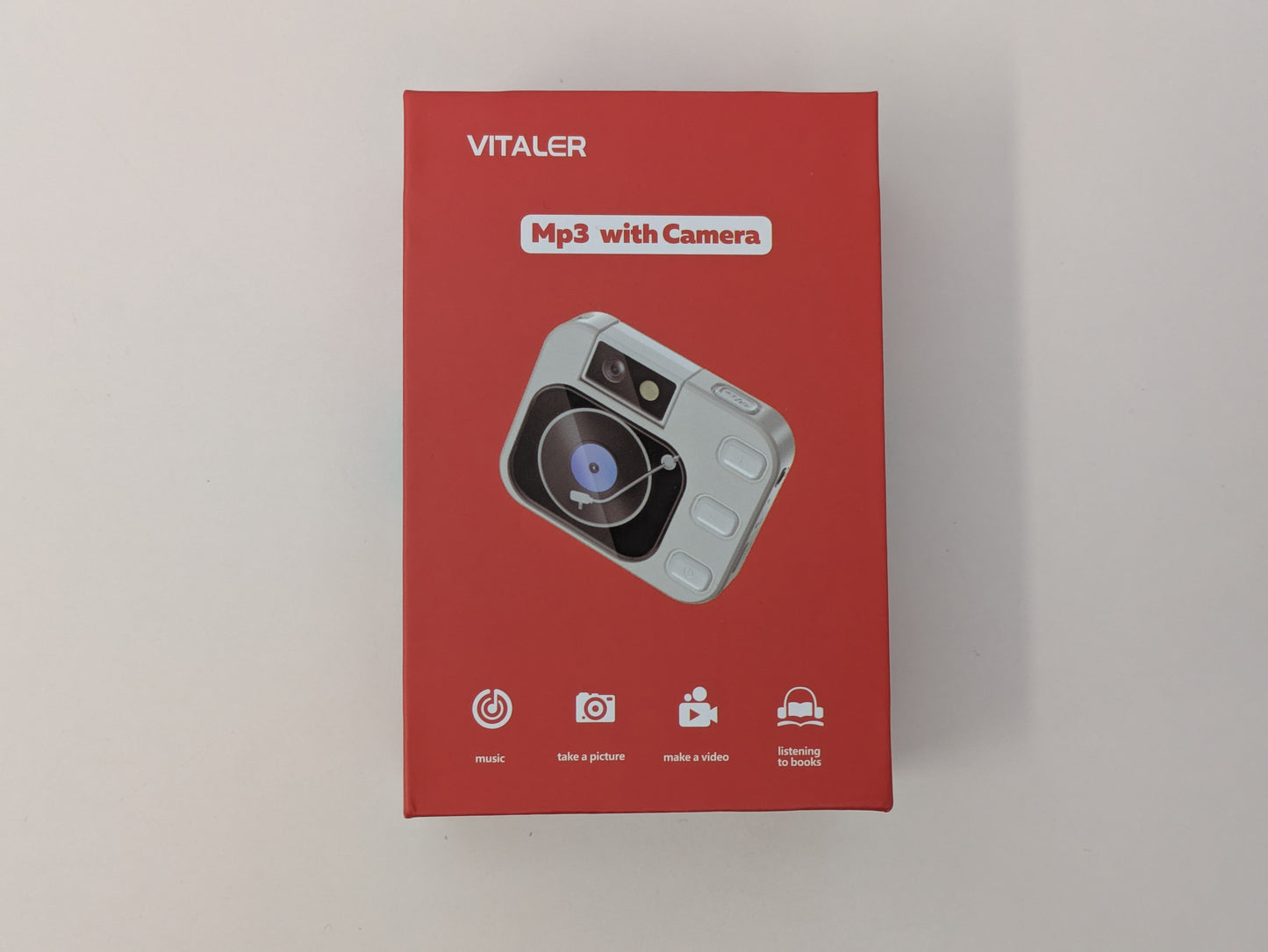 Vitaler X8 - MP3 Player w/ Camera - 32GB - White - USED