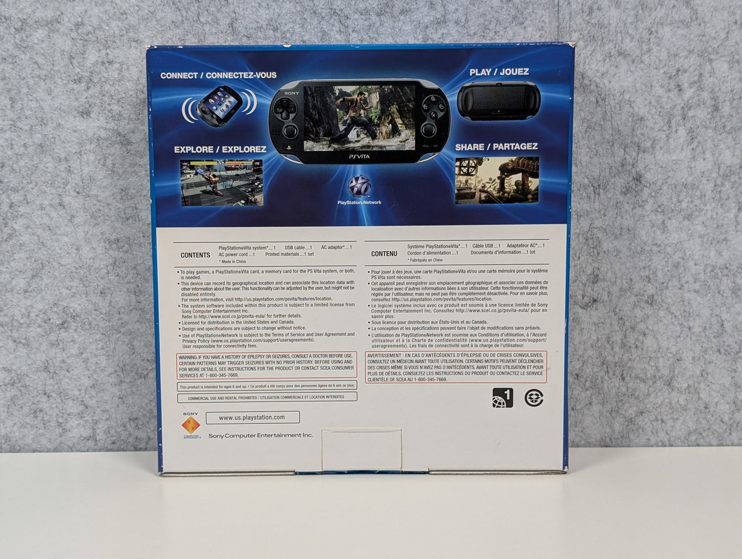Sony PlayStation Vita 3G/WiFi - COD Black Ops Ltd. Ed. - 8GB - USED