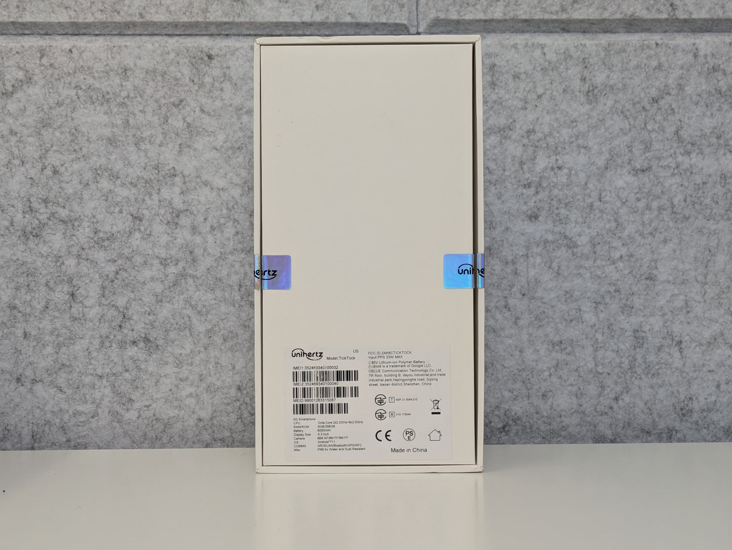 Unihertz TickTock (Network Unlocked) - 256GB - Black - USED