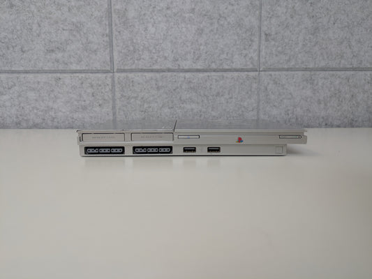 Sony Playstation 2 PS2 Super Slim SCPH-90001 - Silver - CONSOLE ONLY - AS-IS
