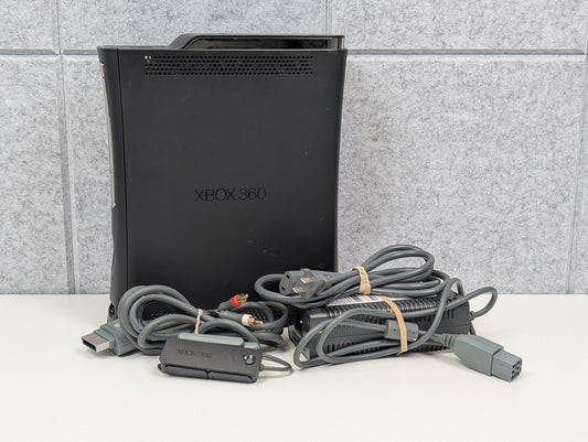 Microsoft Xbox 360 (Jasper, w/ accessories) - Black - 120GB - USED