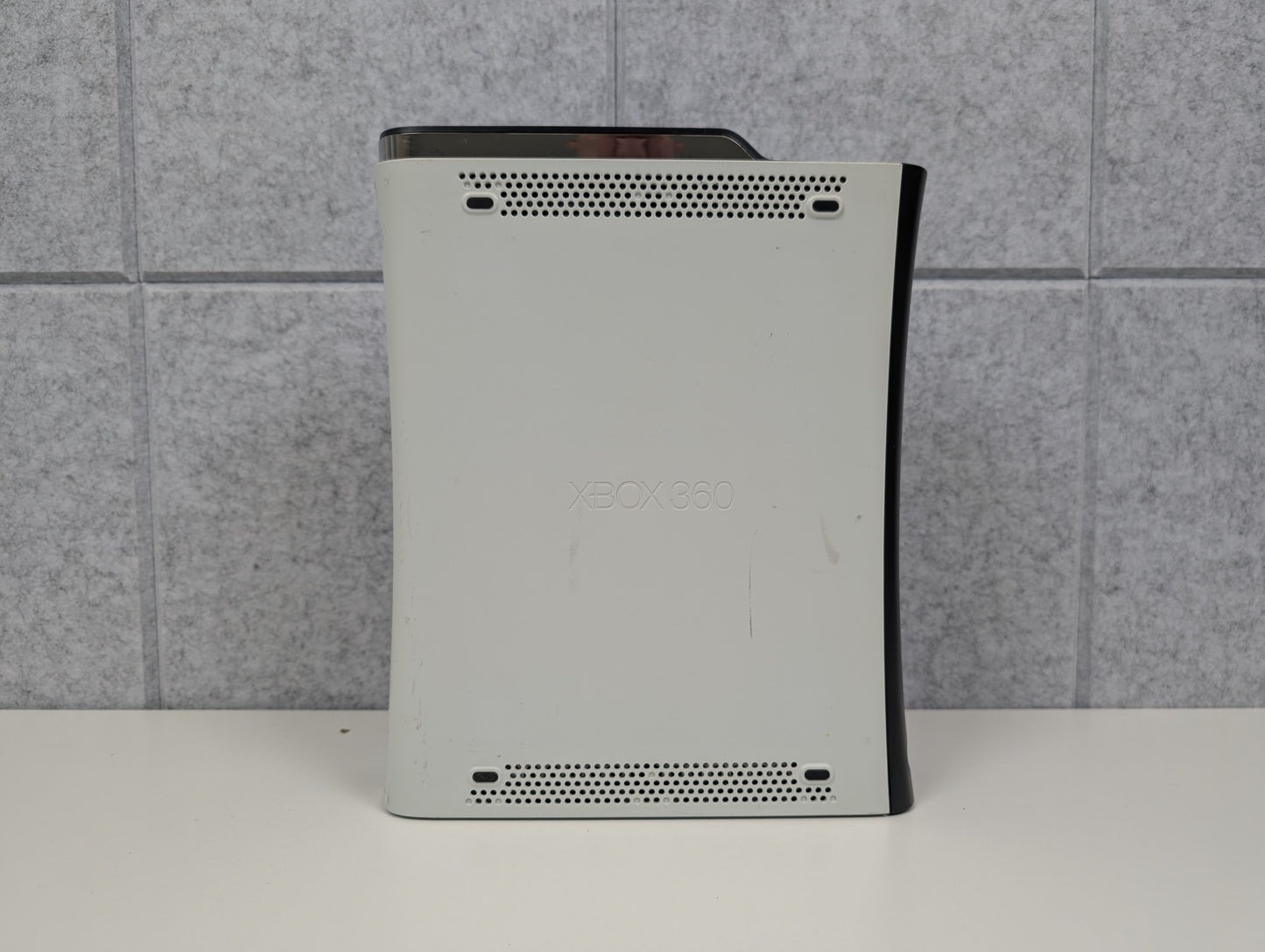 Microsoft Xbox 360 (Xenon) - Black/White - 120GB - AS-IS