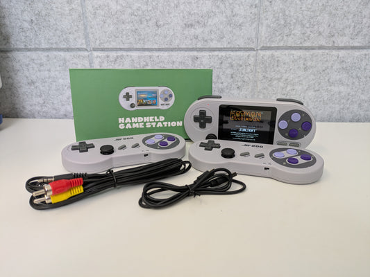 Datafrog SF2000 w/ 16GB microSD card - Handheld emulator console - USED