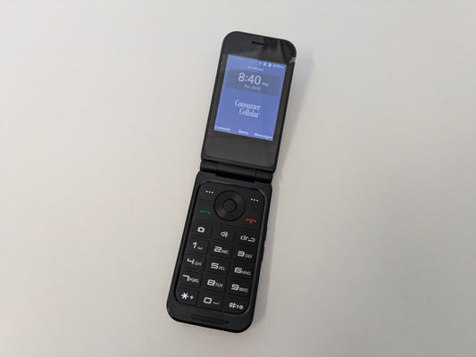 ZTE Link II - 8GB - Black - Consumer Cellular - USED