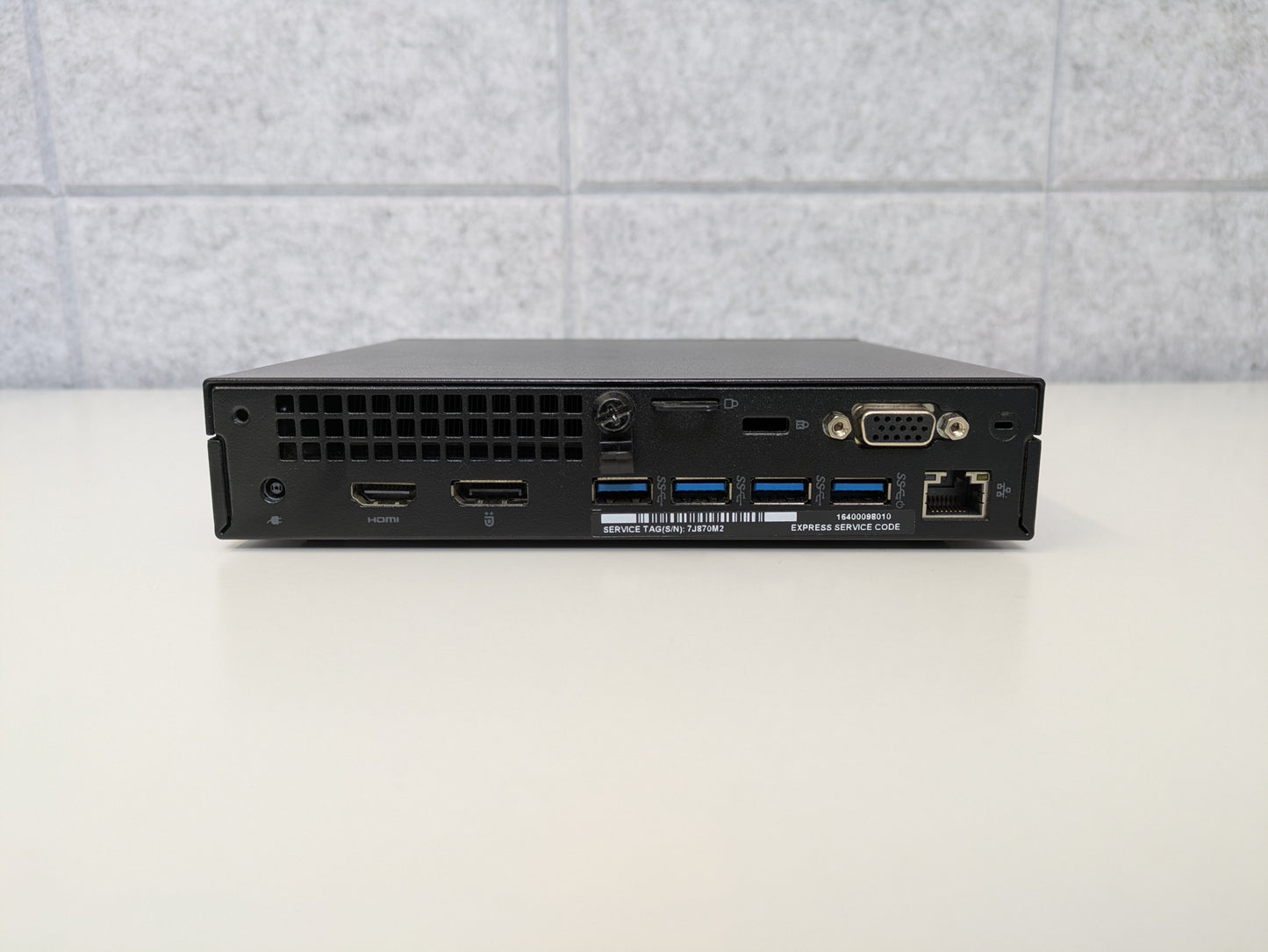 Dell OptiPlex 7050 Micro - Intel Core i3-7100 - 128GB SSD/8GB RAM - USED