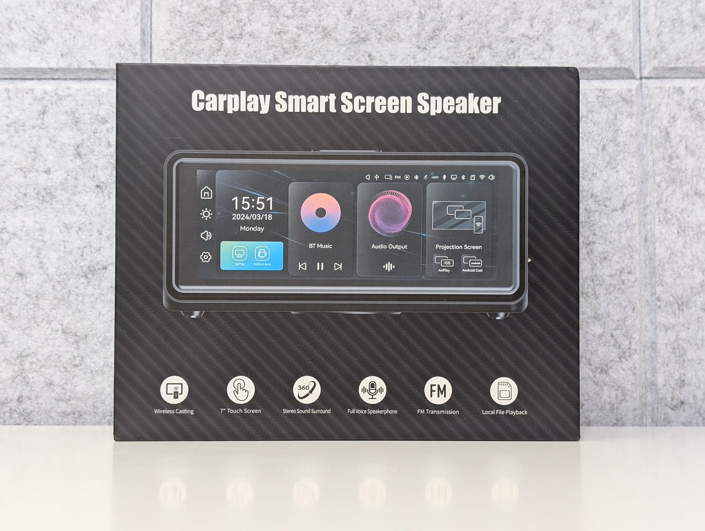 CarPlay/Android Auto Smart Screen Speaker - USED