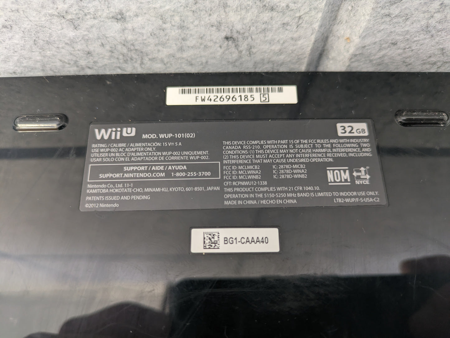Nintendo 32GB Wii U Console w/ Predownloaded Games - USED (GG64)
