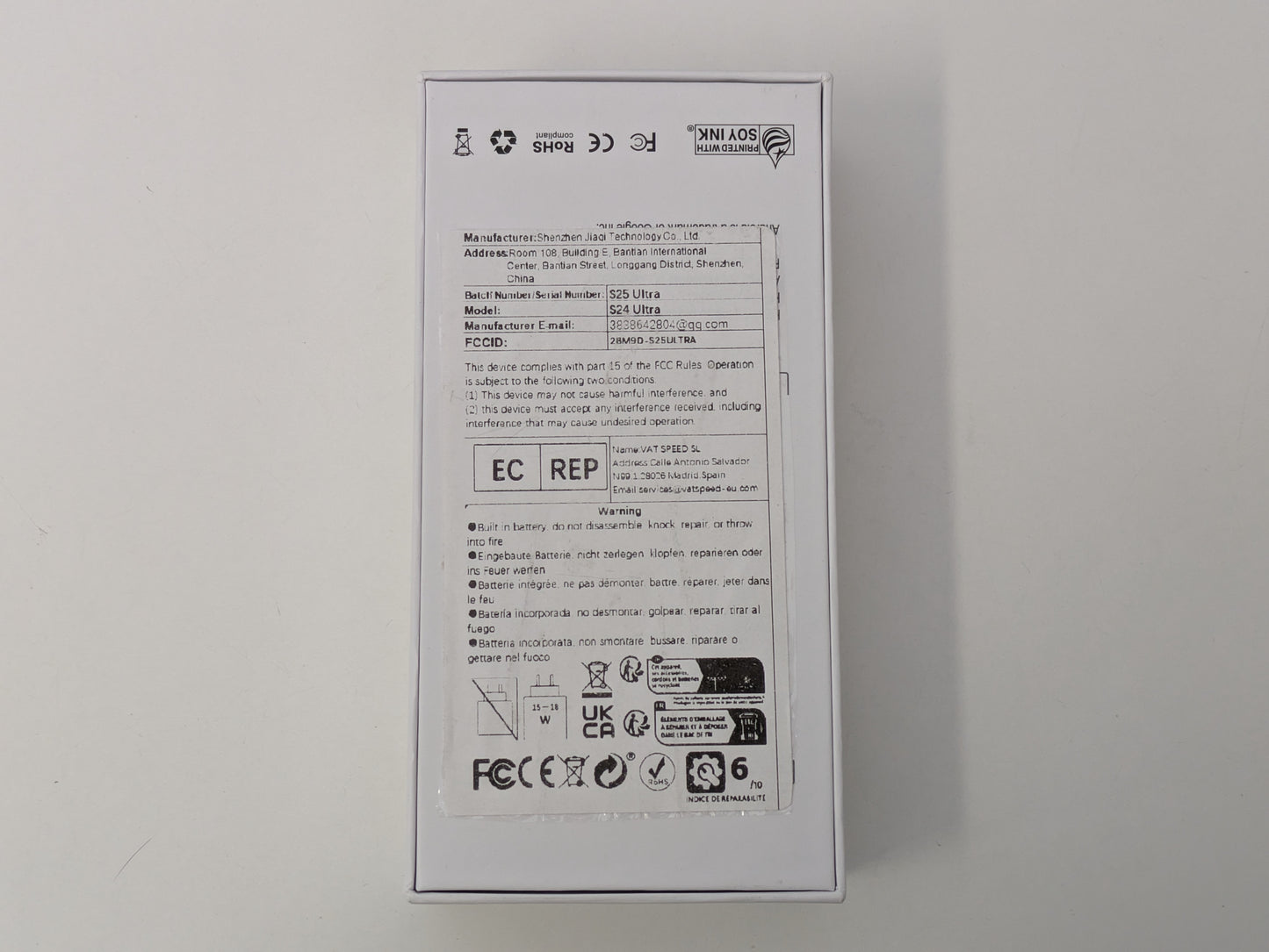 MediaTek Alps S24Ultra (Network Unlocked) - 64GB - Black - USED