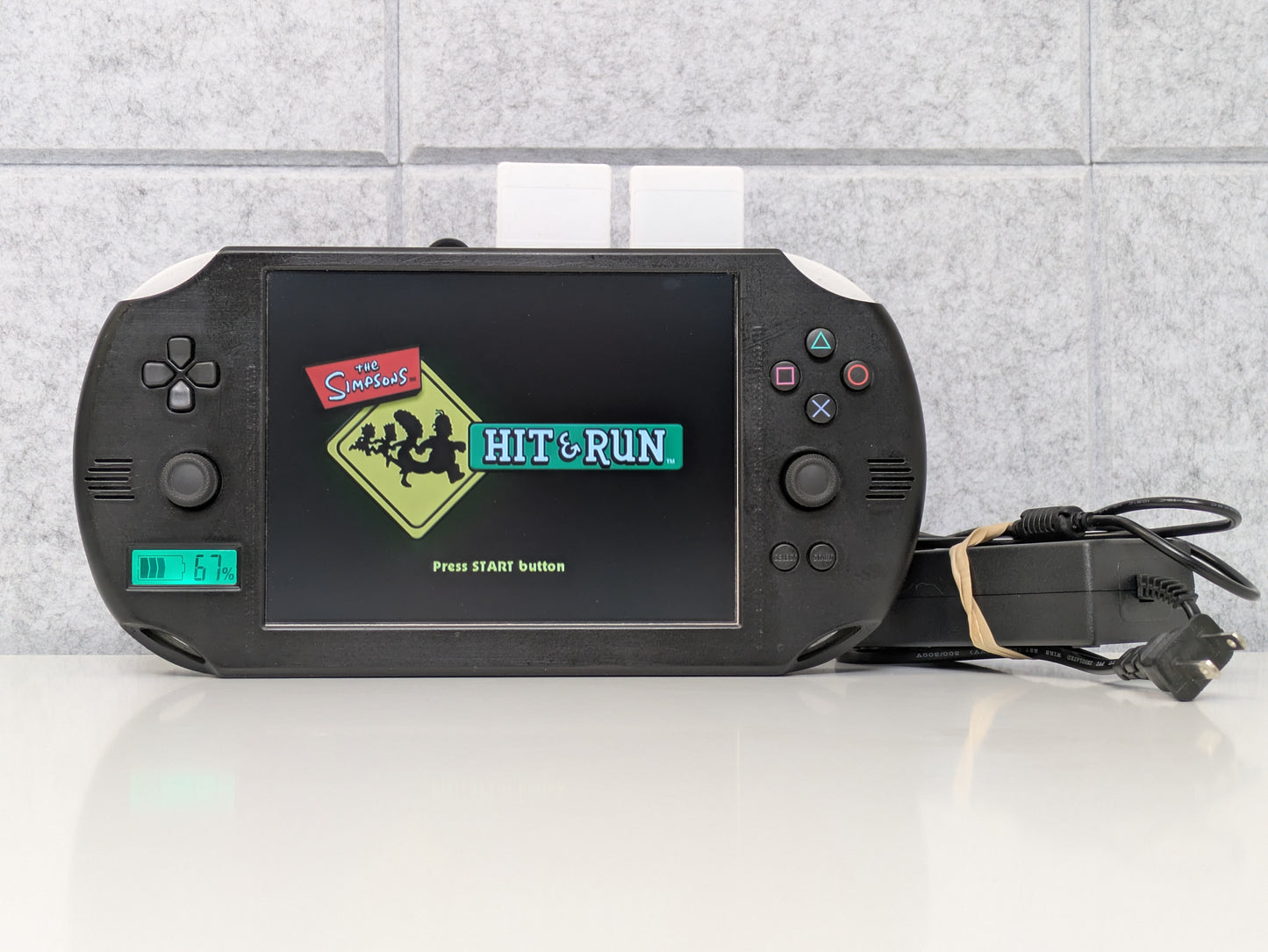 PS2 Portable - Genuine Custom Handheld PlayStation 2 Console - USED