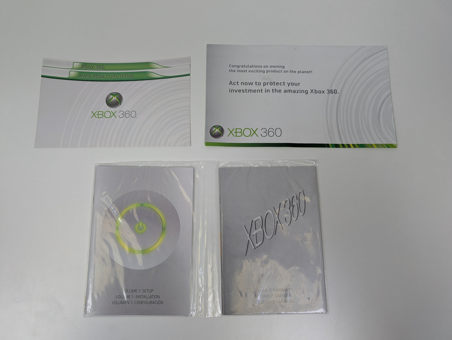 Microsoft Xbox 360 (BLADES DASH) IN BOX - NO HARD DRIVE - White - USED