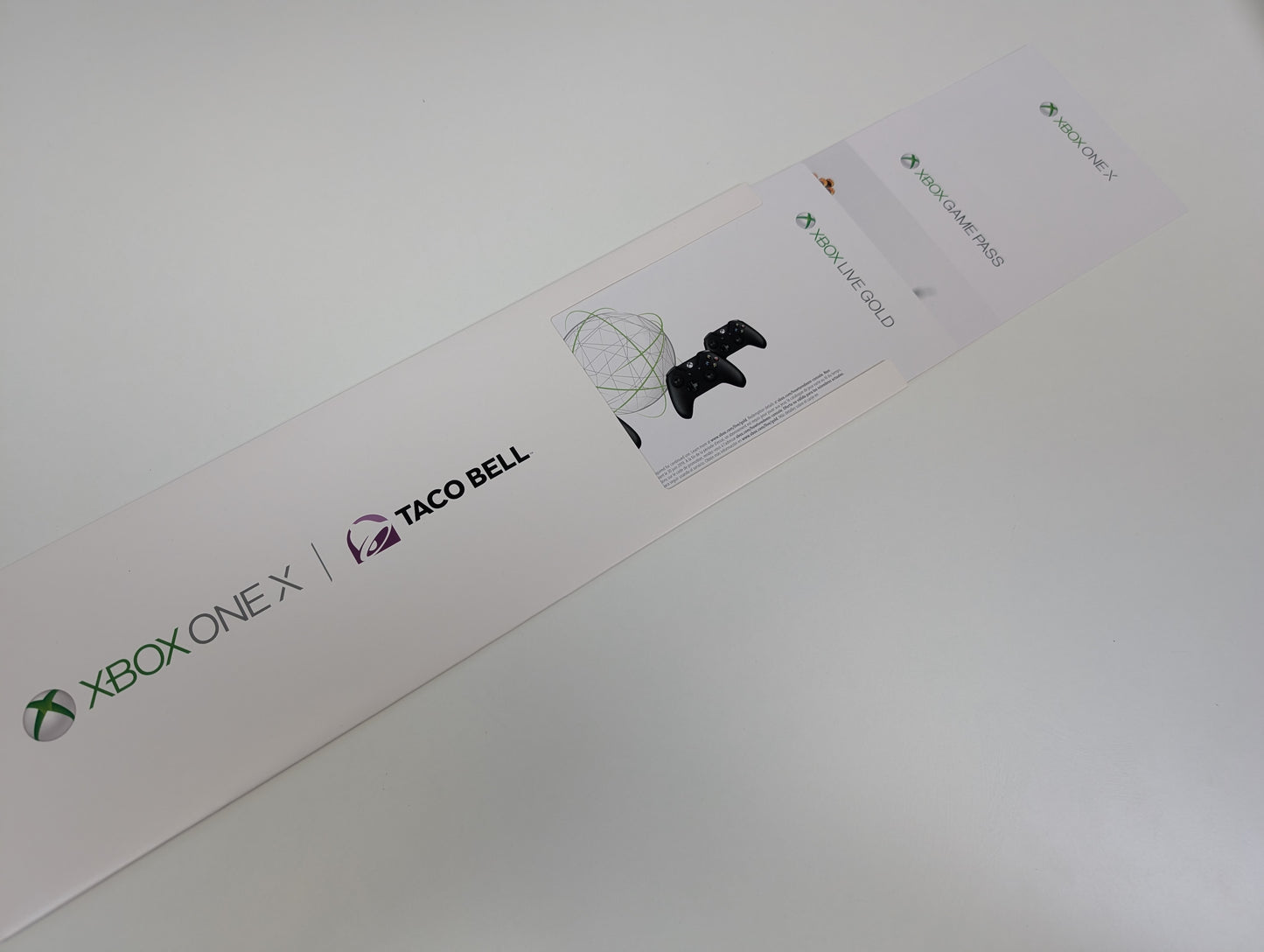 Microsoft Xbox One X - TACO BELL LTD. ED. Silver/White - 1TB - OPEN BOX