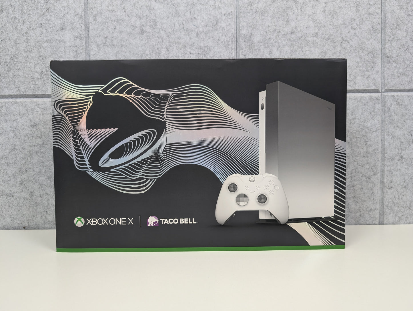 Microsoft Xbox One X - TACO BELL LTD. ED. Silver/White - 1TB - OPEN BOX