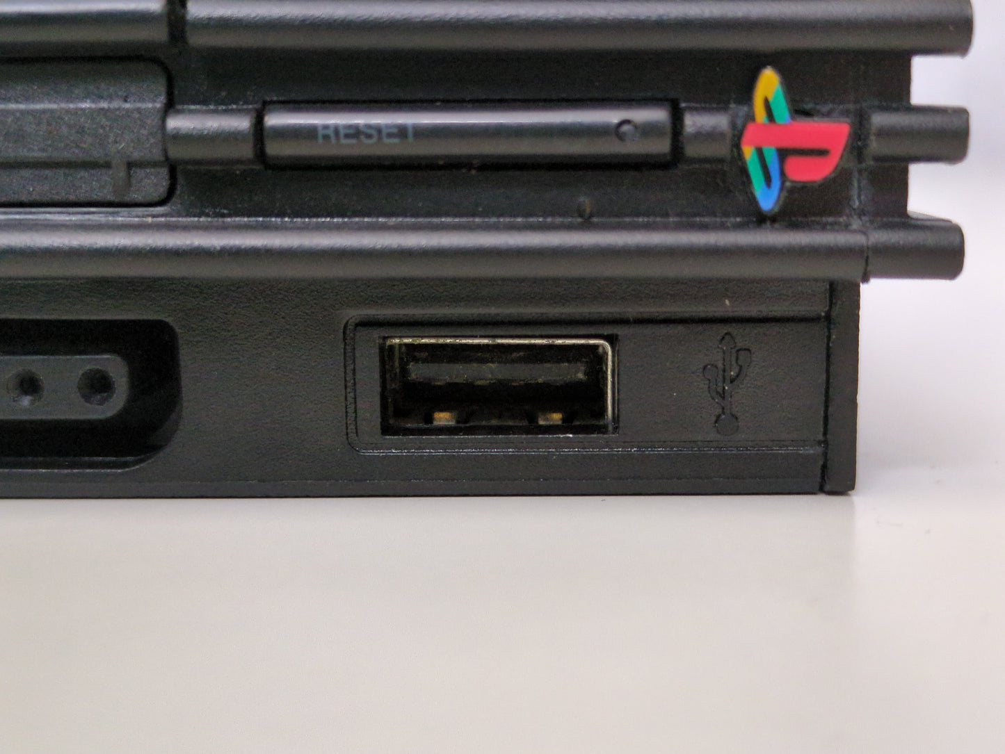 CUSTOM Sony PlayStation 2 PS2 Slim Mini - Modded with Free McBoot - Console and Memory Card ONLY - AS-IS