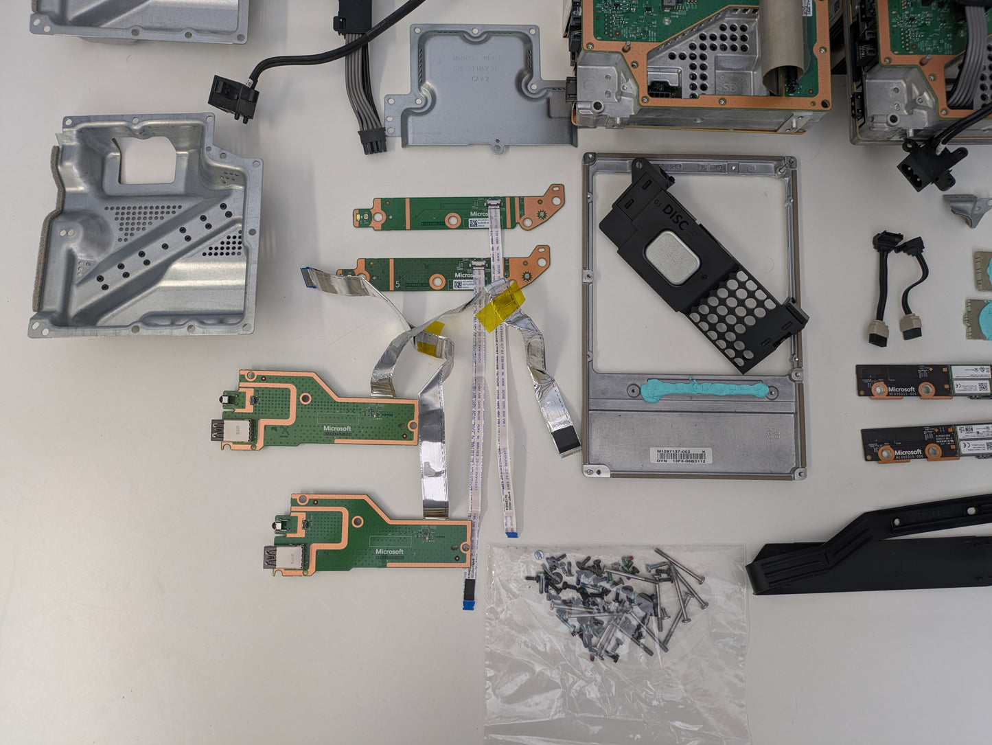 Lot of Untested Assorted Xbox Series X Internal Parts - AS-IS