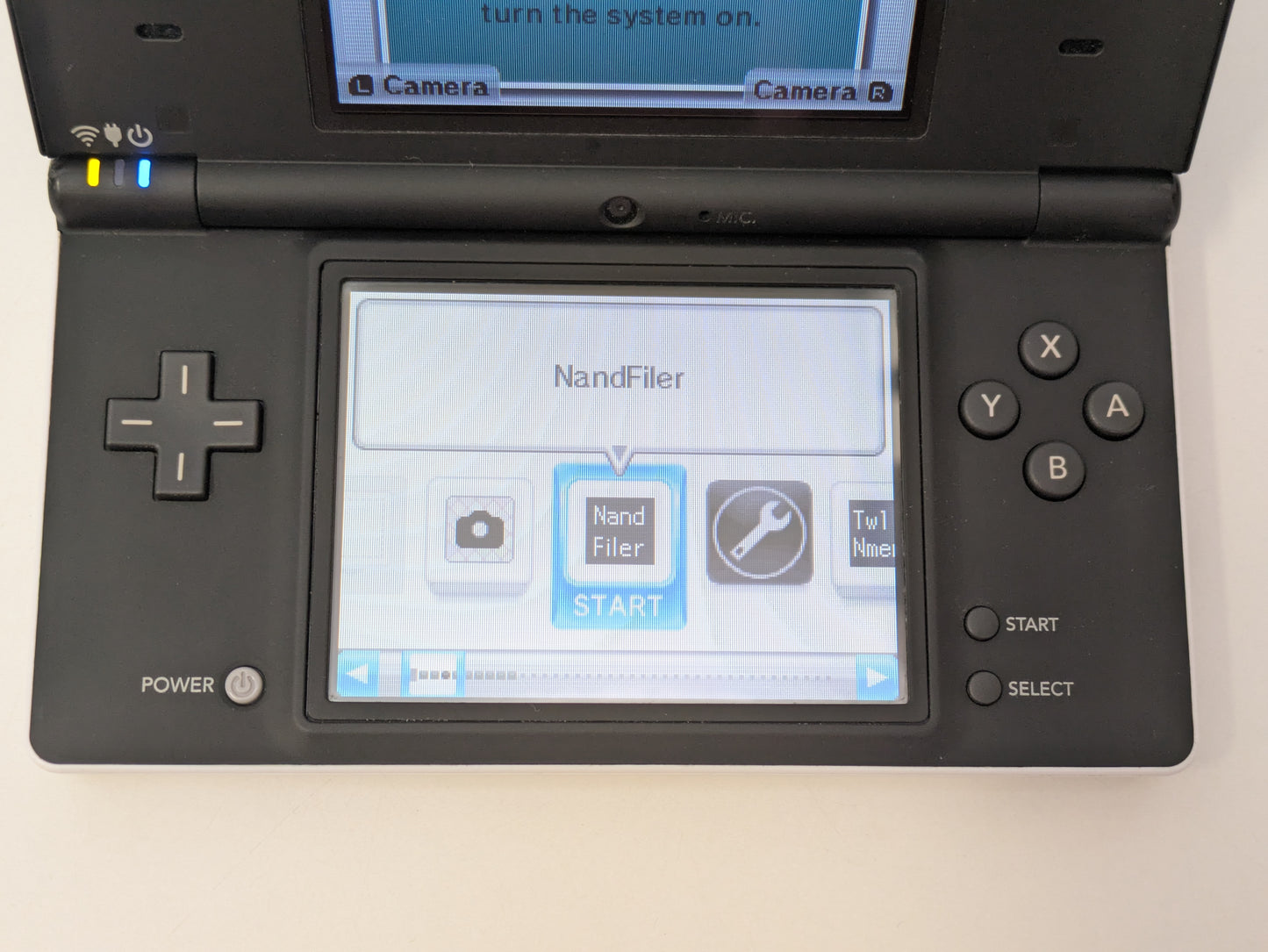 Nintendo DSi "Panda" Development Unit - Black & White - USED