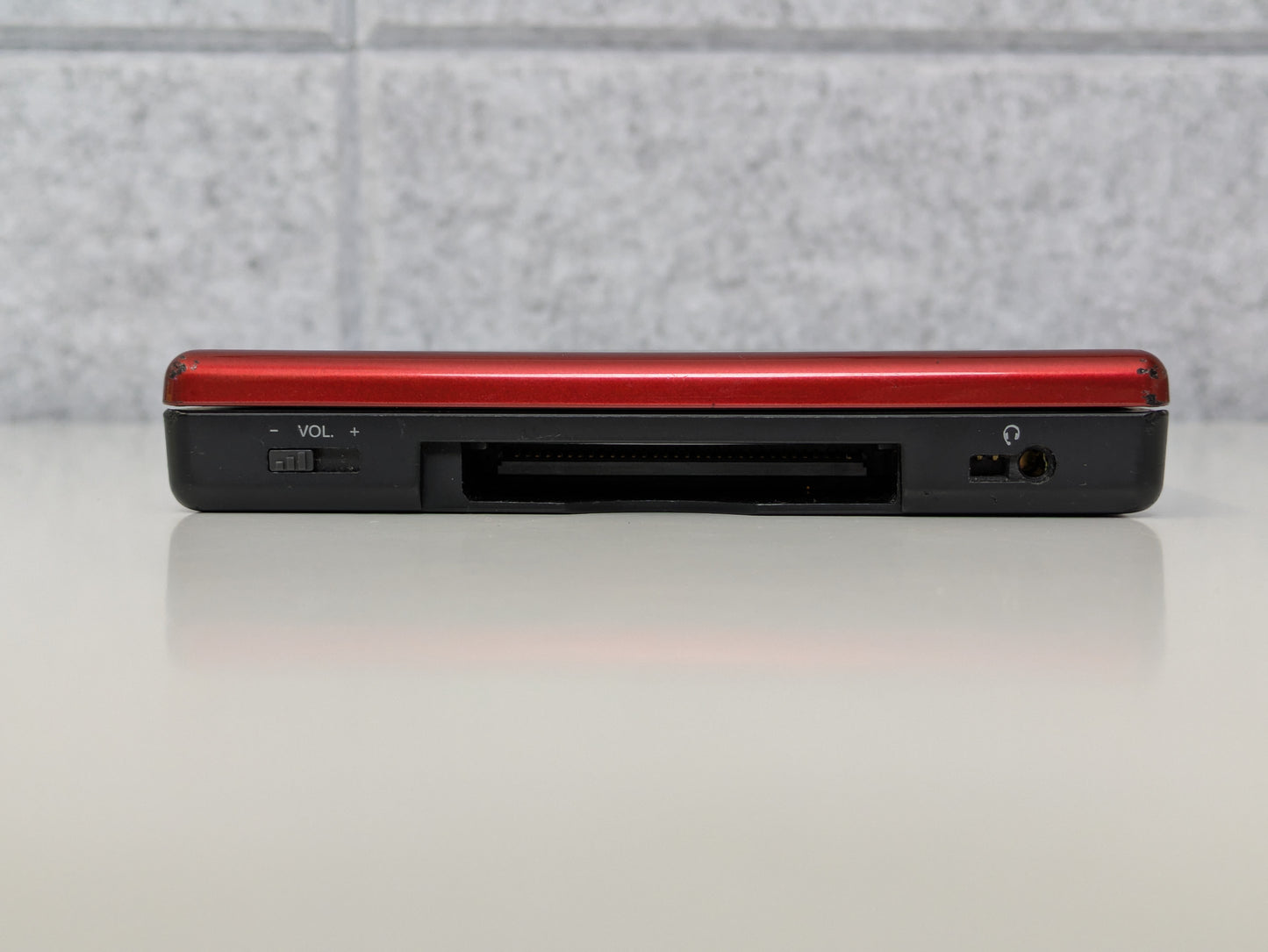 Nintendo DS Lite - Crimson Red & Black - CONSOLE ONLY - Used