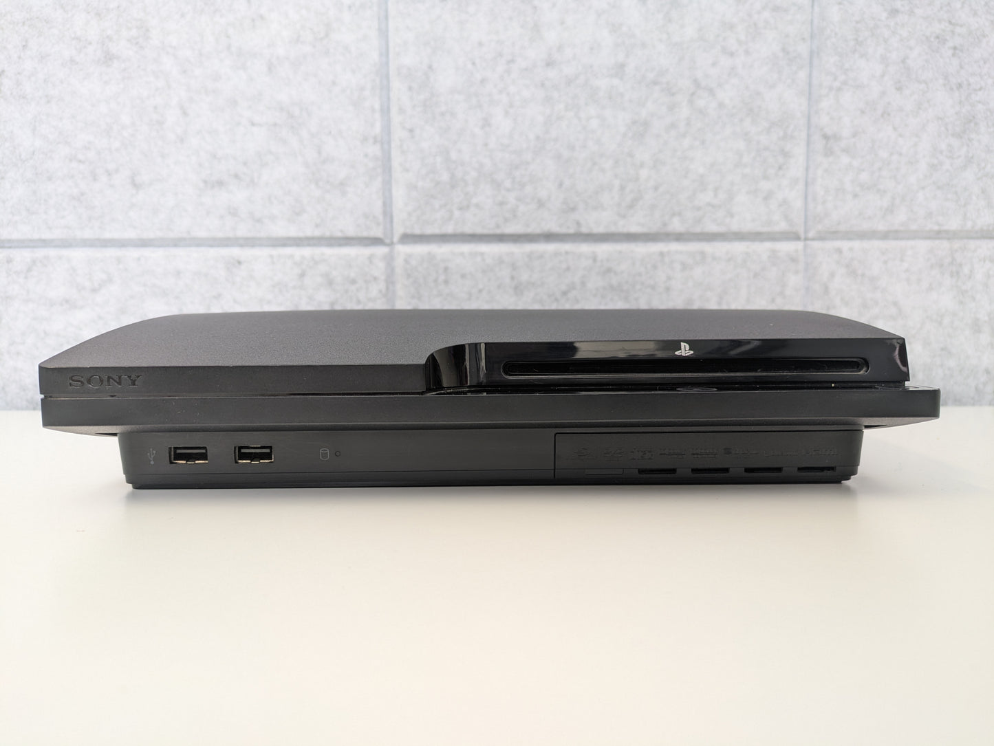 Sony 160GB PlayStation 3 PS3 Slim Console w/ Controller & Cords - USED
