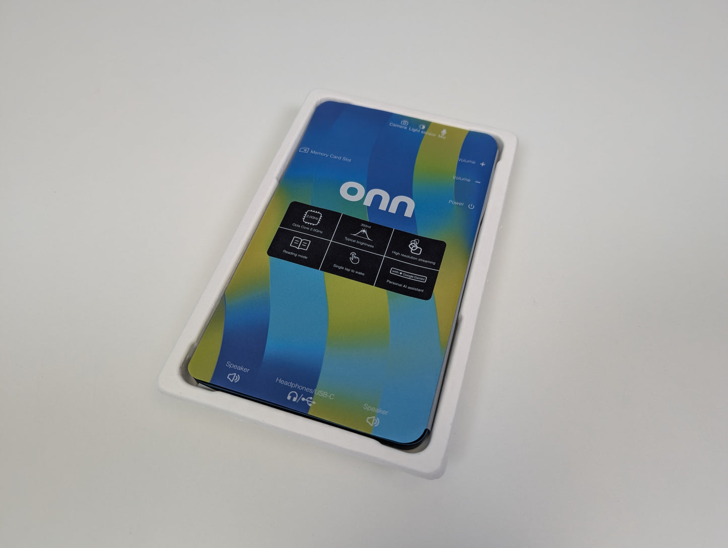 Onn. 7" Core Tablet (2026) - 64GB - Navy Blue - USED