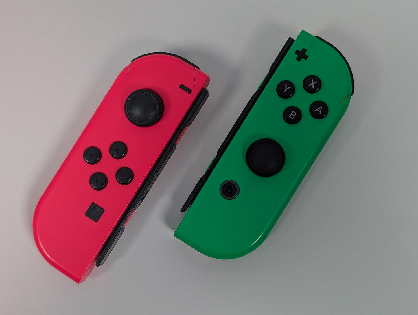 Nintendo Switch w/ accessories - Pink/Green - AS-IS
