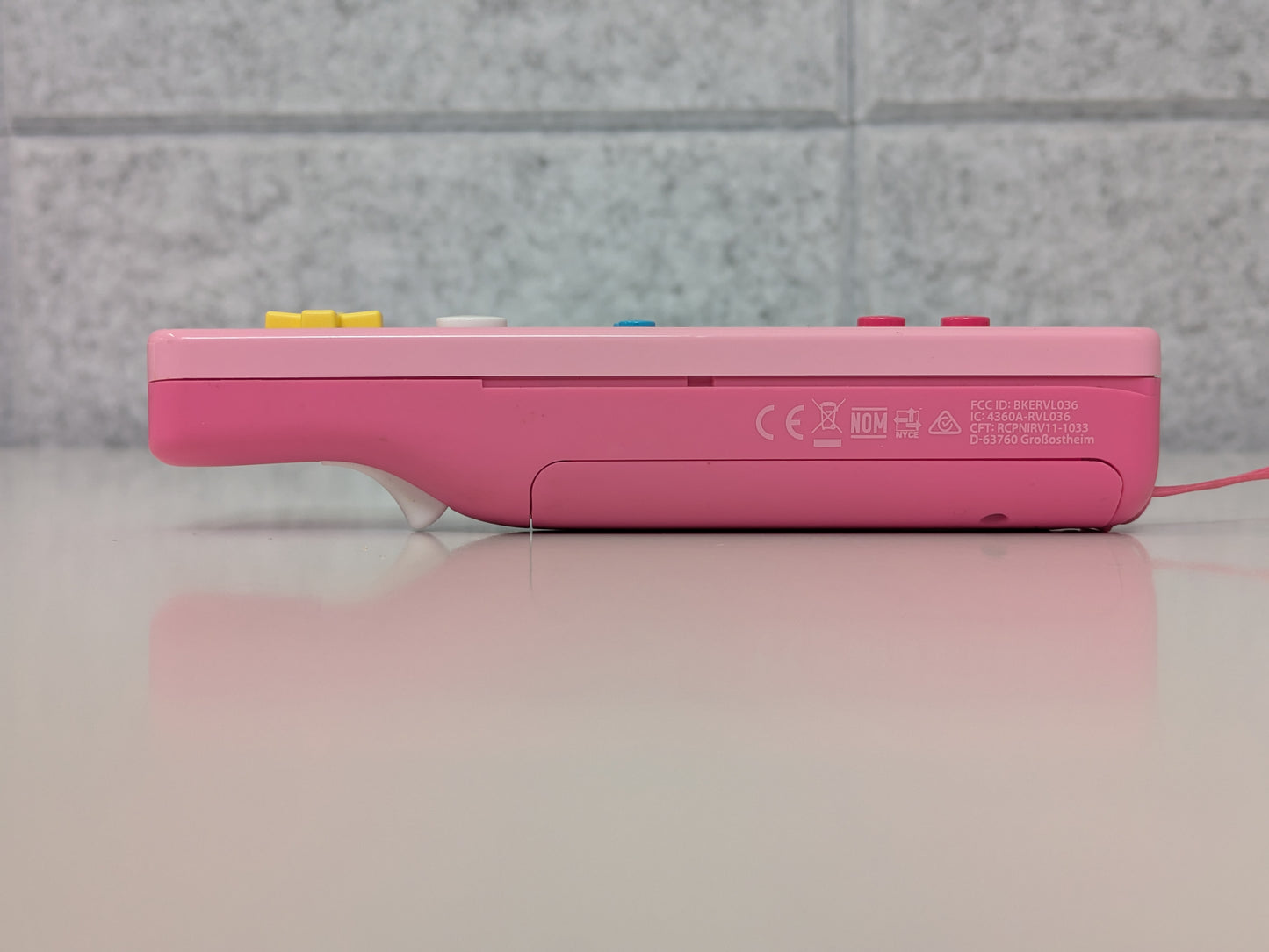 Nintendo Wii Motion Plus Remote Controller - Peach Edition - NO POWER