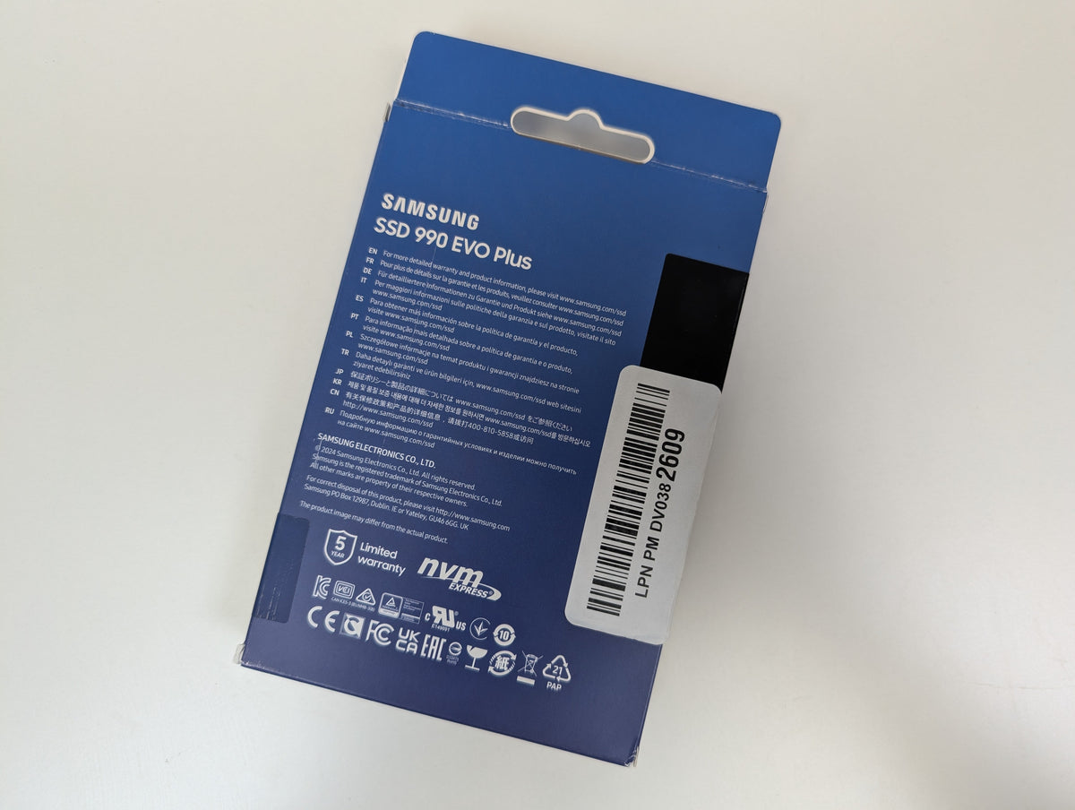 Samsung SSD 990 EVO Plus 4TB NVMe M.2 SSD - BRAND NEW, SEALED