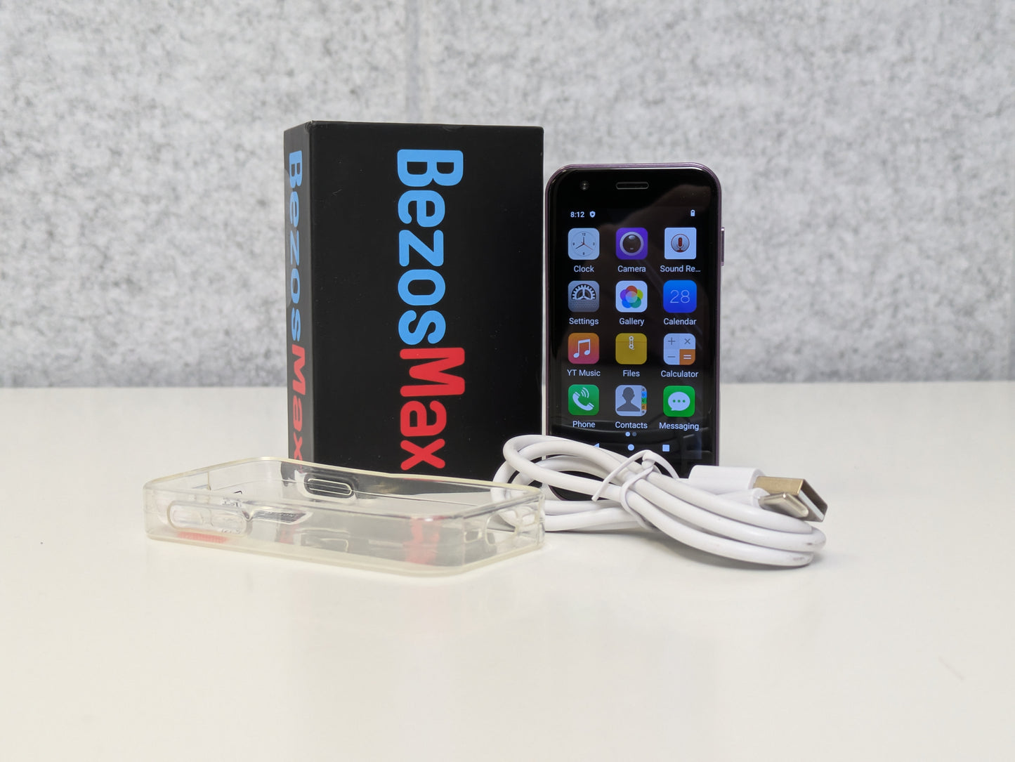 BezosMax 15 mini pro - Dual SIM Mini Smartphone - 64GB - Purple - UNLOCKED - USED