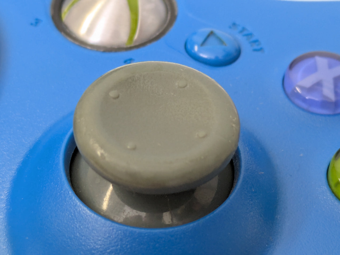 Microsoft Xbox 360 Controller - Blue & Grey - USED