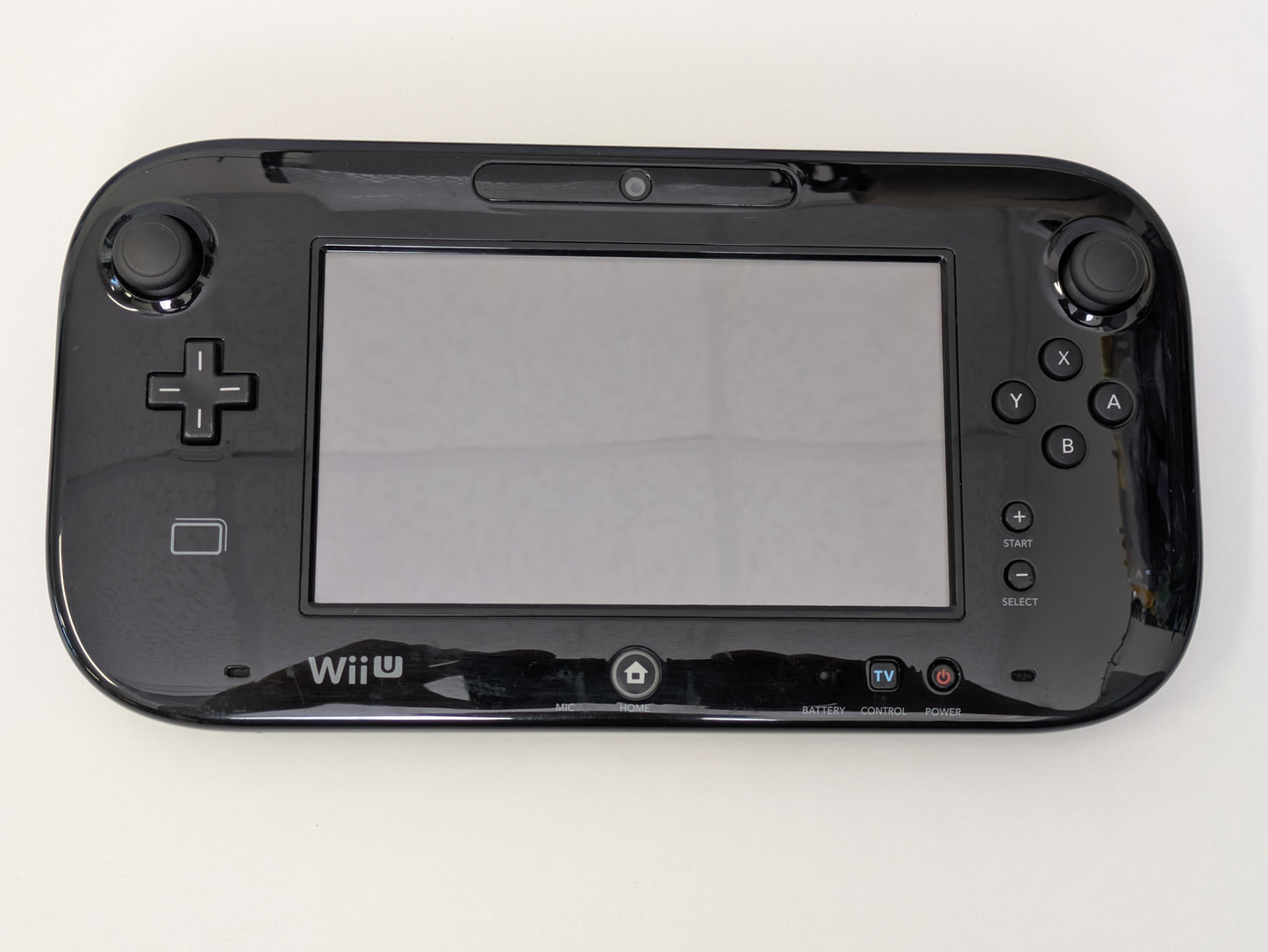 Nintendo Wii U Black w/ GamePad and accessories - GameStop Refurbished - Used