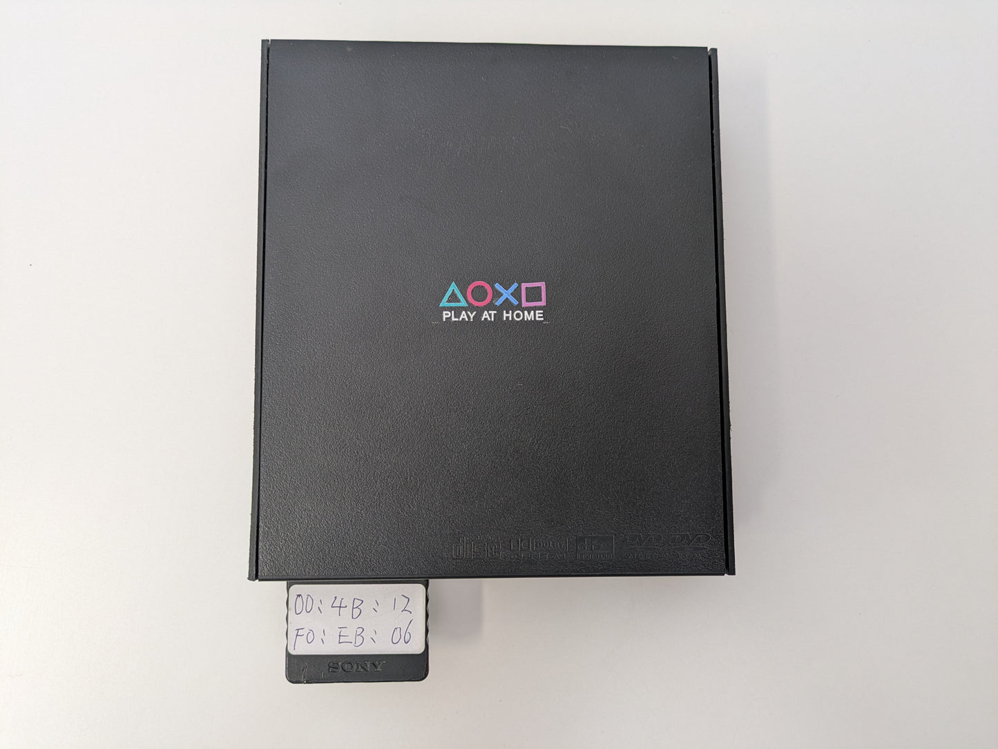 CUSTOM Sony PlayStation 2 PS2 Slim Mini - Modded with Free McBoot - Console and Memory Card ONLY - AS-IS