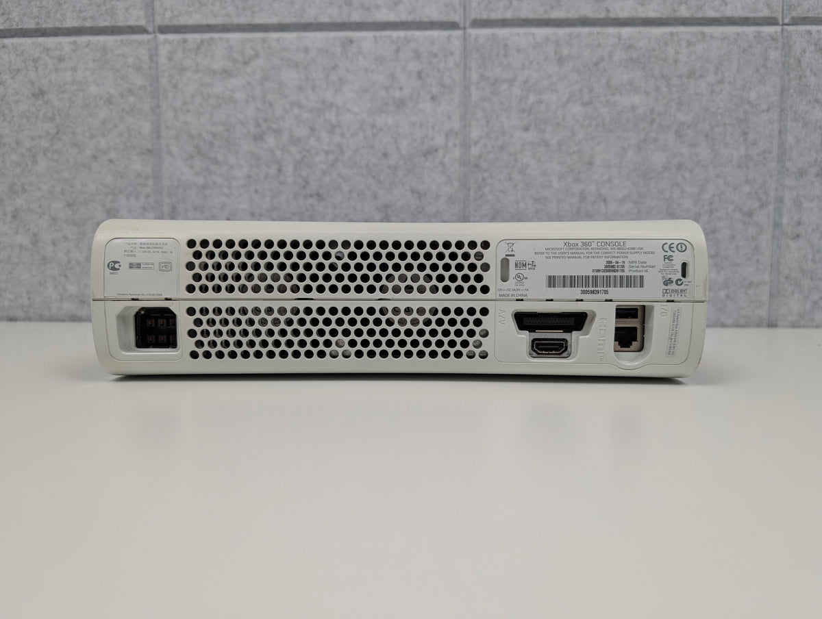 Microsoft Xbox 360 (Jasper, PARENTAL CONTROLS) - NO HARD DRIVE - AS-IS