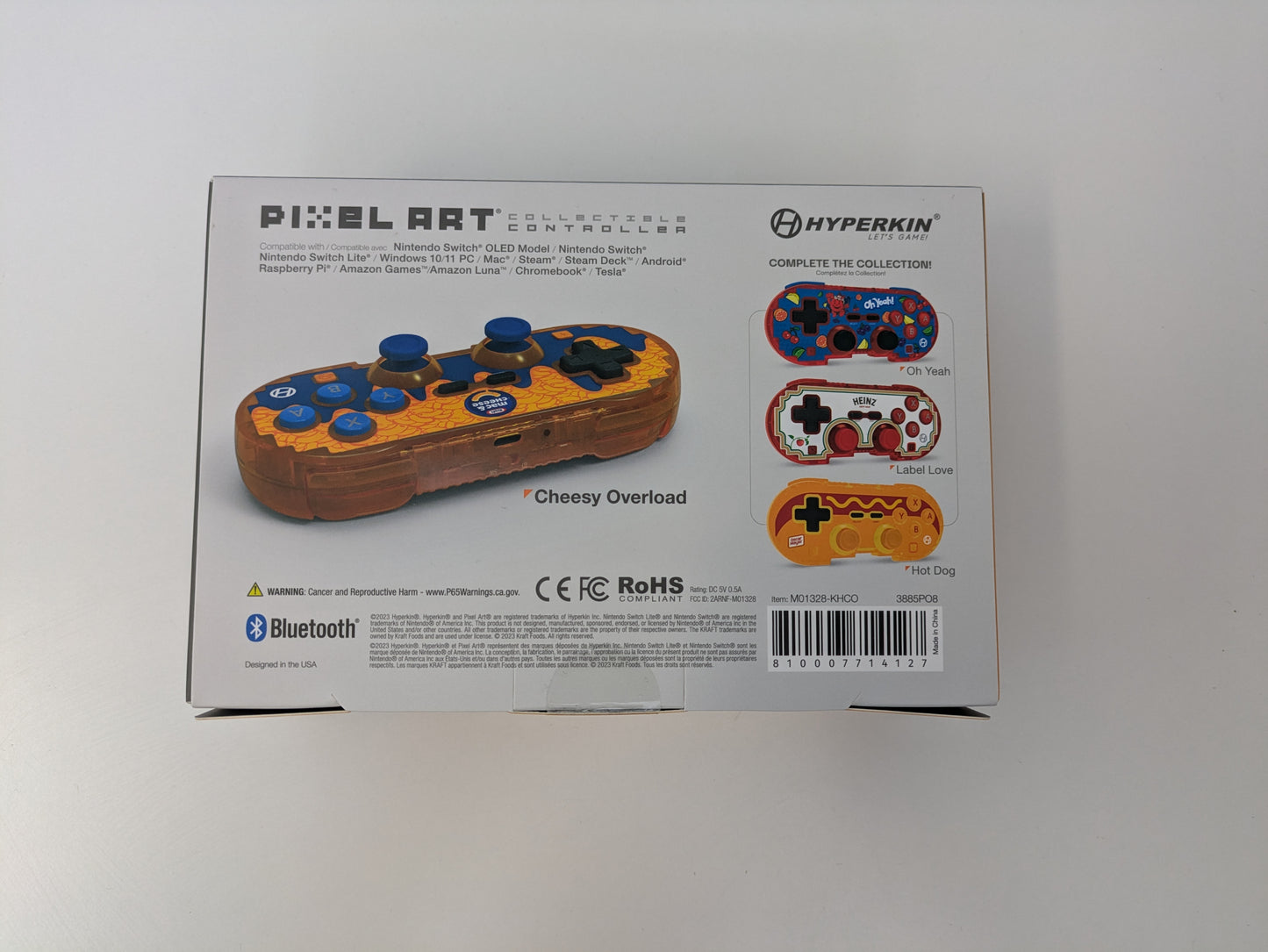 Hyperkin Pixel Art Controller - Kraft Mac & Cheese - USED