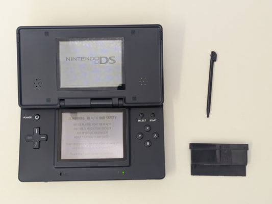 Nintendo DS ML (Navy Blue) - Original DS 3rd Party Reshell w/ stylus and GBA slot cover - Used