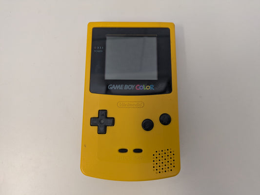 Nintendo Yellow GameBoy Color Handheld Console ONLY - USED (GG94.1)