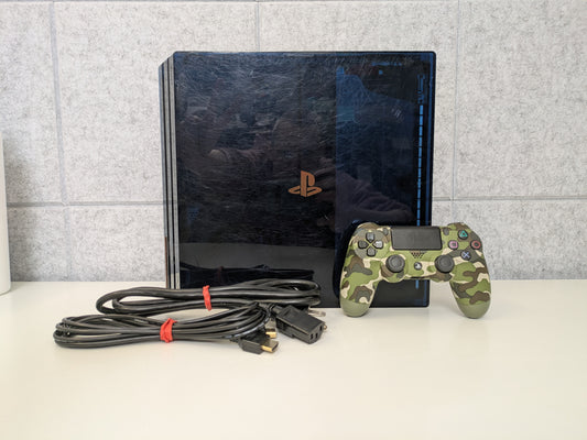 Sony PlayStation 4 PS4 Pro 500 Million Edition - 2TB - Firmware 10.01 - Console & Accessories - USED