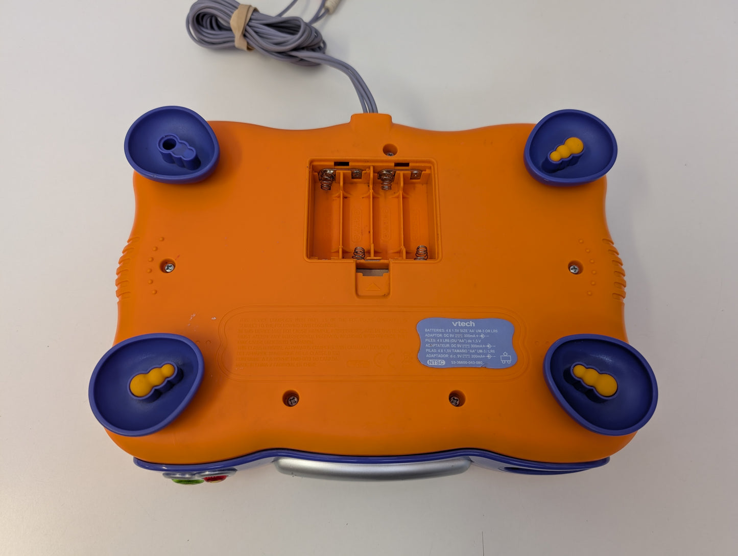 V-tech V.Smile TV Learning System w/ 12 games - Orange - USED