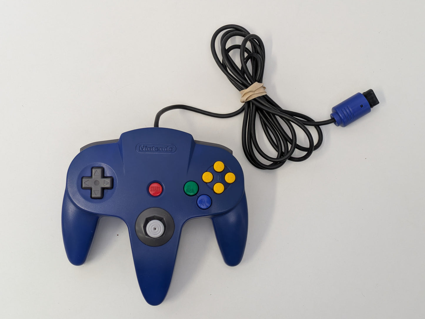 Nintendo 64 N64 OEM Controller - Blue - USED