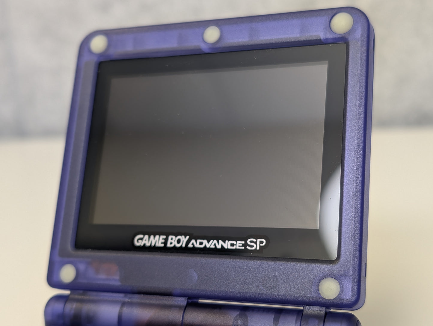 Nintendo GameBoy Advance SP AGS-101 - Transparent Purple - USED