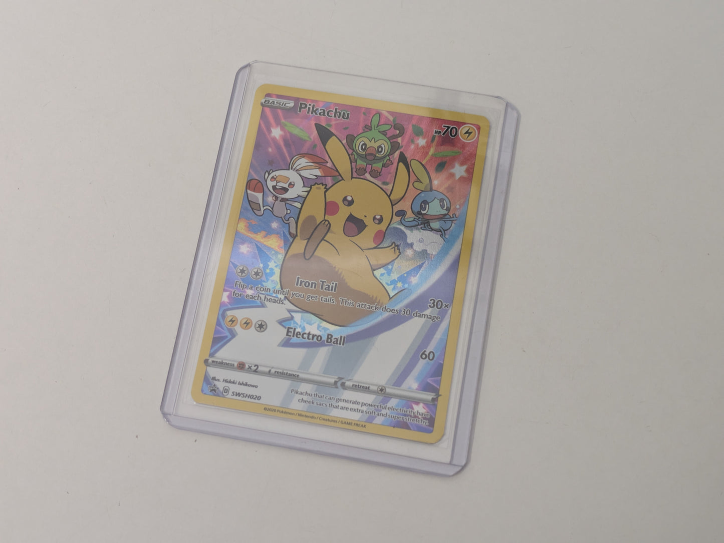 Pokémon TCG - Pikachu SWSH020 - Sword & Shield Promo - Near Mint