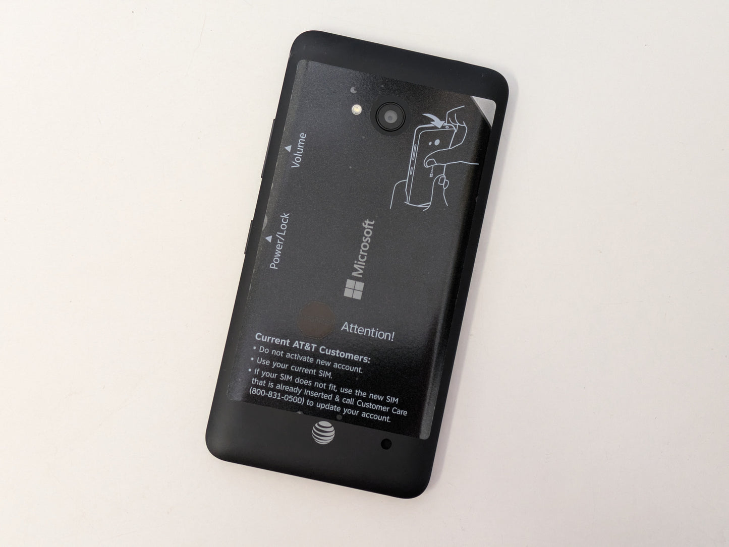 Nokia Lumia 640 - 8GB - Black - AT&T - USED