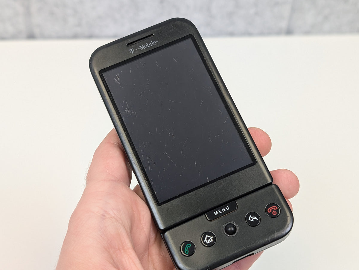 T-Mobile HTC Dream G1 (Network Locked to T-Mobile) - Black - AS-IS
