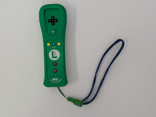 Nintendo Wii Motion Plus Remote Controller - Luigi Edition - NO POWER
