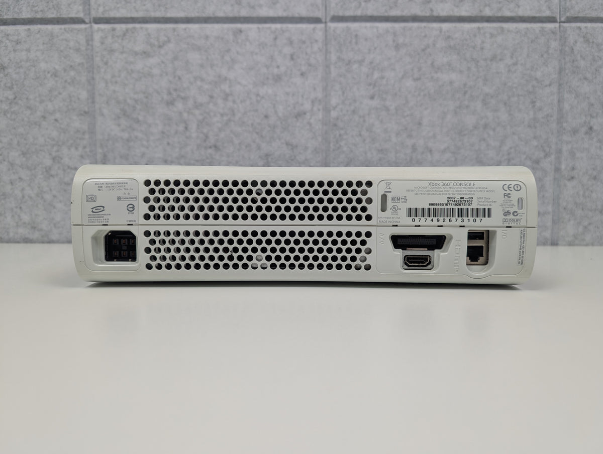 Microsoft Xbox 360 (Zephyr) - NO HARD DRIVE - AS-IS